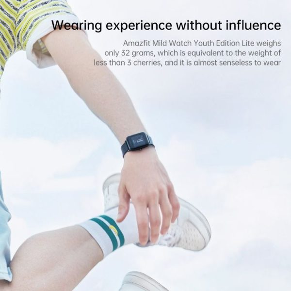 Original Xiaomi Youpin Amazfit Lite 1.28 inch Transflective Screen Bluetooth 4.1 3ATM Waterproof Smart Watch, Support Alipay Offline Payment / Heart Rate Monitoring / Sleep Monitoring (Black) - Image 7