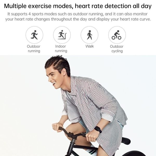 Original Xiaomi Youpin Amazfit Lite 1.28 inch Transflective Screen Bluetooth 4.1 3ATM Waterproof Smart Watch, Support Alipay Offline Payment / Heart Rate Monitoring / Sleep Monitoring (Black) - Image 8