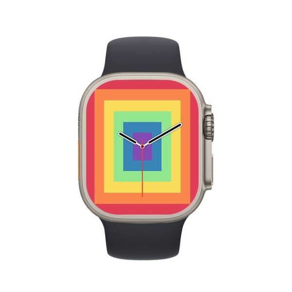 T800 Ultra 1.99 inch Silicone Band Smart Watch Support Heart Rate / ECG (Black) - Image 2