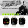 T800 Ultra 1.99 inch Silicone Band Smart Watch Support Heart Rate / ECG (Black) - Image 9