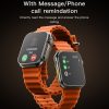 Yesido IO19 2 inch IPS Screen IP68 Waterproof Smart Watch, Support Blood Pressure Monitoring / ECG (Orange) - Image 7