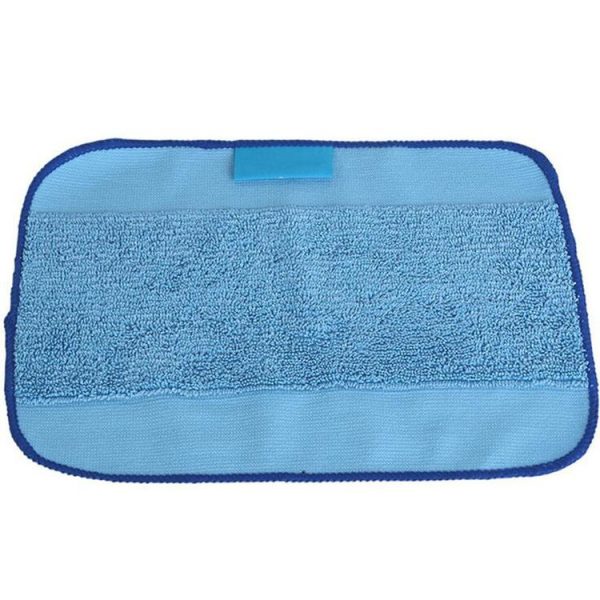2 PCS Reusable Replacement Microfiber Mopping Cloth Dry / Wet Rag for iRobot 380t / 320 / 4200 / 5200c (Blue) - Image 2