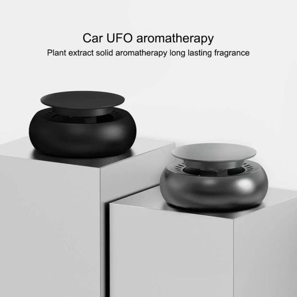 Original Xiaomi Youpin XXZ-09 CARFOOK Car UFO Shape Aromatherapy Deodorizing machine (Grey) - Image 2