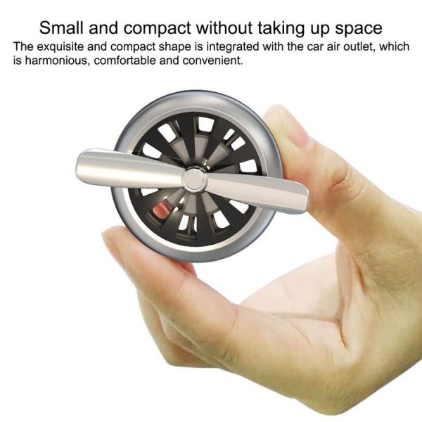Original Xiaomi Youpin CARFOOK Car Air Outlet Aromatherapy Deodorizing machine (Grey) - Image 4