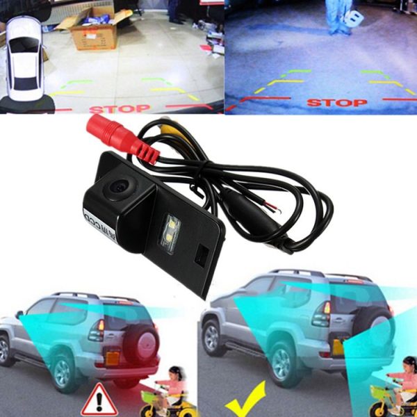 12V 628 x 586 Display Resolution IP66 Waterproof for BMW Car Rear View Parking Camera - Image 7