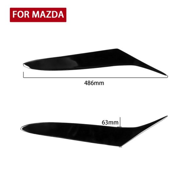 Car ABS Light Eyebrow For Mazda RX-8 2004-2008 - Image 2