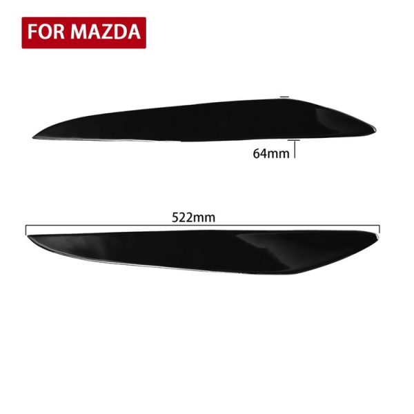 Car ABS Light Eyebrow For Mazda 3 2010-2013 - Image 2