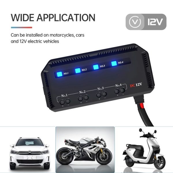 CS-1785A1 Motorcycle / Car Relay Quick Wiring Fuse Box - Image 7
