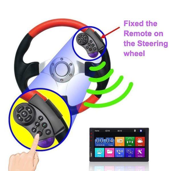 Car 11 Key Multimedia Steering Wheel Remote Controller - Image 5