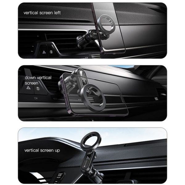 Yesido C157 Strong Magnetic Car Air Vent Phone Holder (Black) - Image 7
