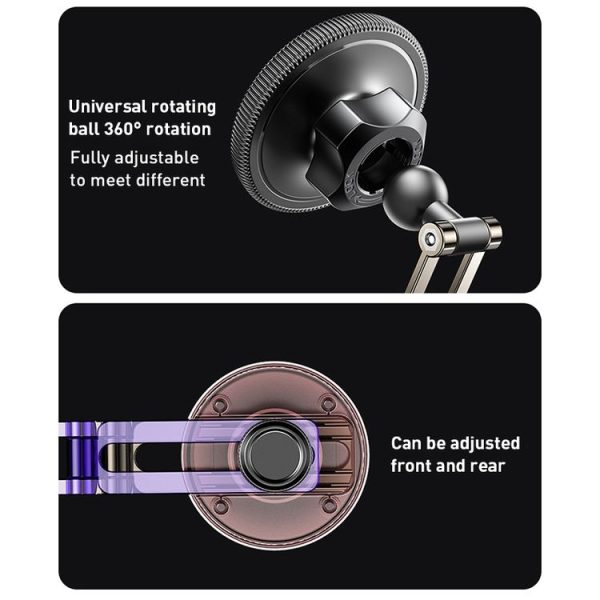 Yesido C199 Telescopic Adjustable Car Magsafe Magnetic Holder - Image 11
