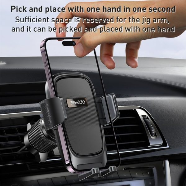 Yesido C241 Adjustable Car Air Vent Mobile Phone Holder - Image 3