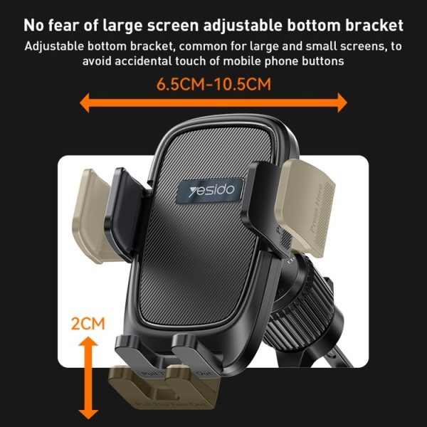 Yesido C241 Adjustable Car Air Vent Mobile Phone Holder - Image 5