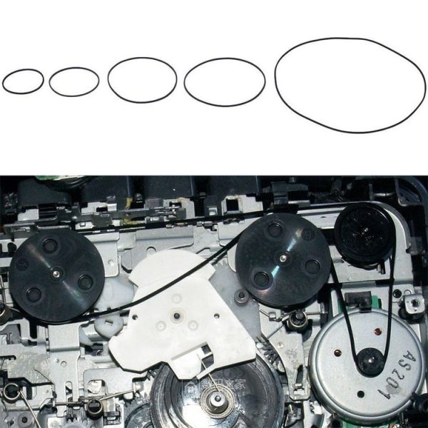 50pcs / Pack Mixed Universal Tape Recorder Rubber Belt Walkman Belt - Image 6