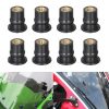 20pcs / 1 Set M5 Universal Motorcycle Windshield Brass Nuts - Image 2