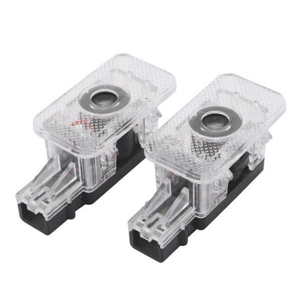 1 Pair For Volvo Car 3D Door Logo Light Brand Shadow Lights - Image 2