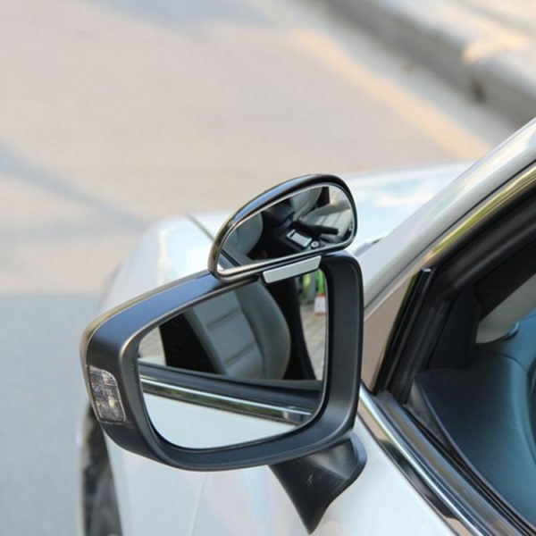 3R-091 Car Blind Spot Left Rear View Wide Angle Adjustable Mirror (Black) - Image 6