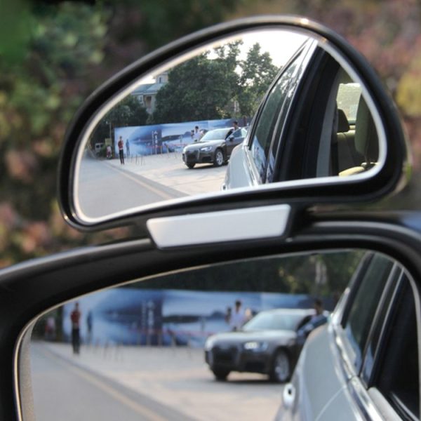 3R-091 Car Blind Spot Left Rear View Wide Angle Adjustable Mirror (Black) - Image 8