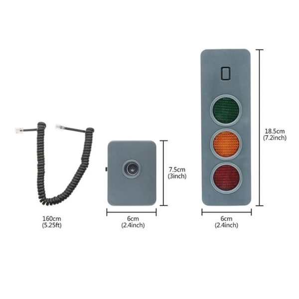 Car LED Traffic Light Anti-collision Smart Parking Device - Image 3