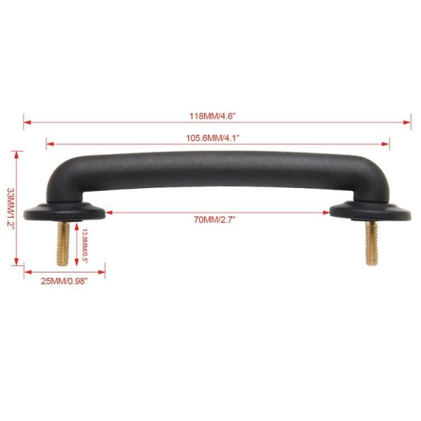 Jeep Wrangler Car Hood Handle 55176422 - Image 3