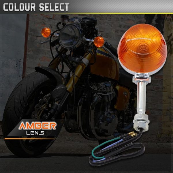2pcs For Honda CT90 XL100 CM125 CB400 CB750 Motorcycles LED Turn Signal Light - Image 5