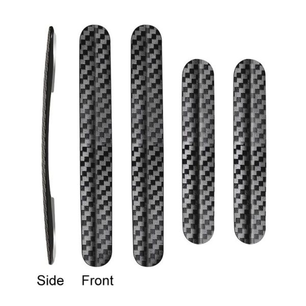 4 in 1 Car Door Anti-Static PC Carbon Fiber Anti-Collision Strip - Image 2