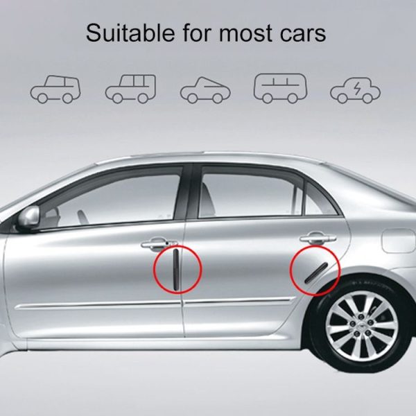 4 in 1 Car Door Anti-Static PC Carbon Fiber Anti-Collision Strip - Image 7