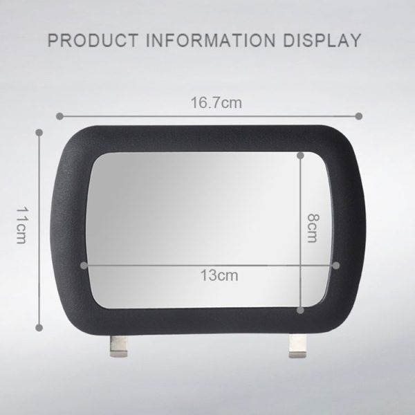 DM-071 Car Sunshade Makeup Mirror - Image 4