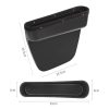 Multifunctional Car Gap Storage Box Car Seat Slit Storage Bag, Style: Co-driving (Brown) - Image 2