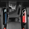 Multifunctional Car Gap Storage Box Car Seat Slit Storage Bag, Style: Co-driving (Brown) - Image 8