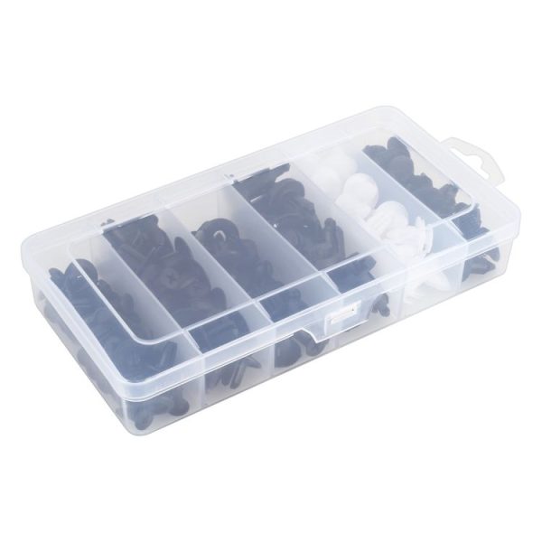 100 in 1 Universal Car Plastic Fasteners Rivet Clips Set - Image 6