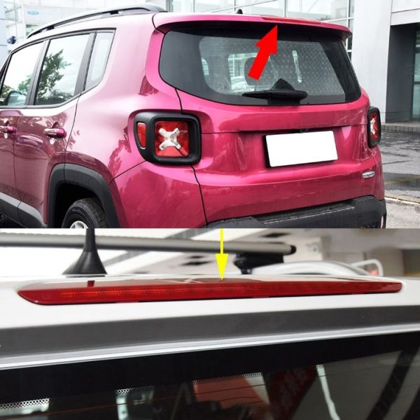 Jeep Renegade 2015-2020 Car Red High Position Brake Light 68247167AA (Red) - Image 7
