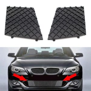 BMW E60 2003-2010 1 Pair Car Front Bumper Lower Grille Cover 51117897184