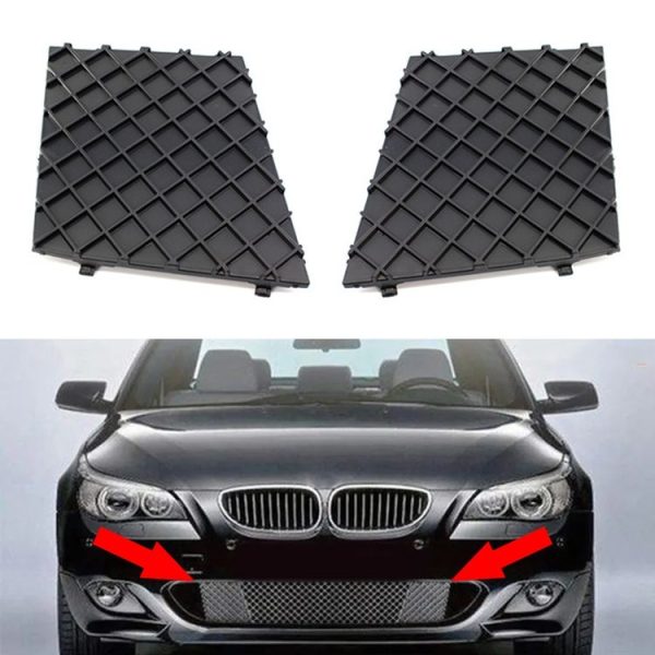 BMW E60 2003-2010 1 Pair Car Front Bumper Lower Grille Cover 51117897184
