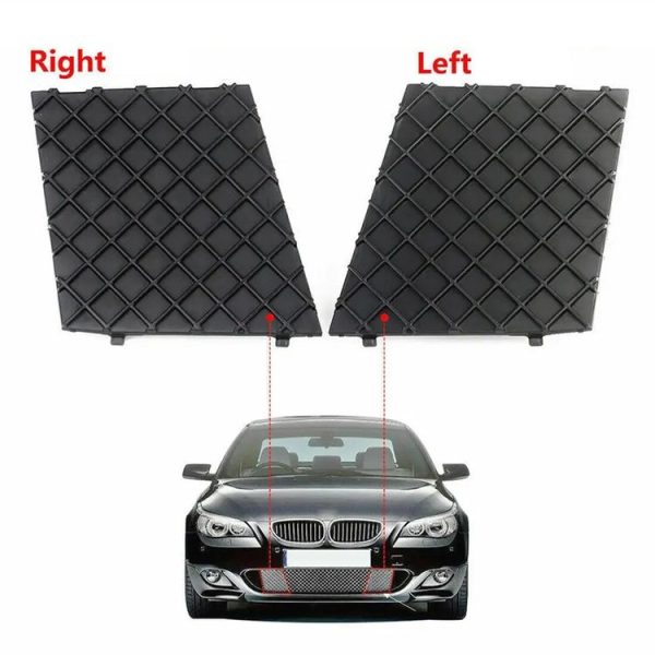BMW E60 2003-2010 1 Pair Car Front Bumper Lower Grille Cover 51117897184 - Image 6
