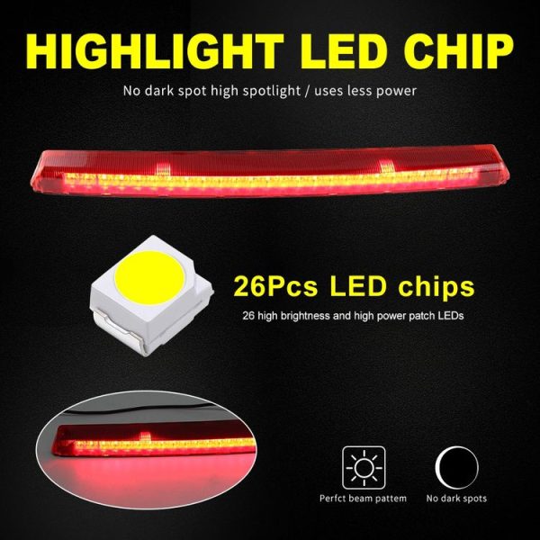 Volkswagen Golf 5 GTI 2005-2009 Car High Position Brake Light 1K6945097F (Red) - Image 5