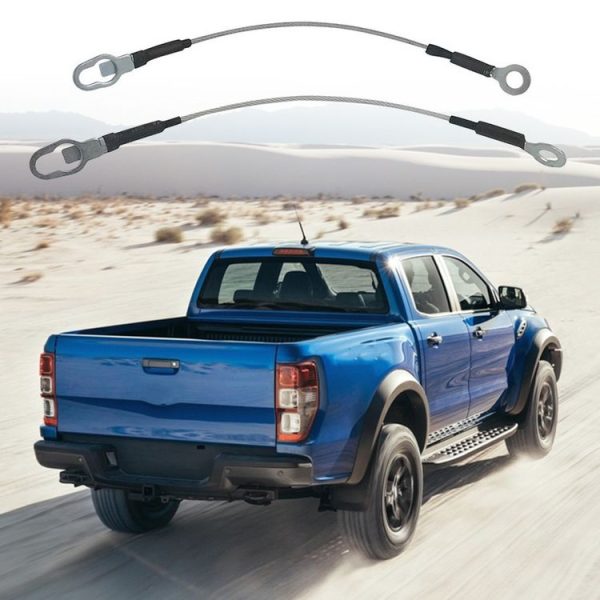 Ford / Mazda Pickup Rear Tailgate Steel Wire Baffle Cable Tailgate Hinge F37Z9943052A F37Z9943053A - Image 4
