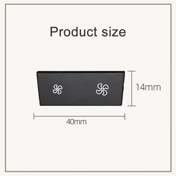 BMW 3 Series E84 E90 F25 X3 Car Air Conditioner Panel Switch Button Air Volume Key 6411 9344 143-MA - Image 3