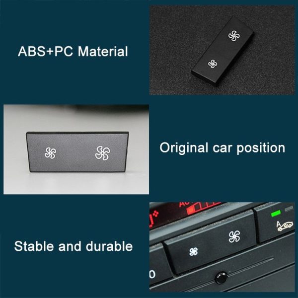 BMW 3 Series E84 E90 F25 X3 Car Air Conditioner Panel Switch Button Air Volume Key 6411 9344 143-MA - Image 4