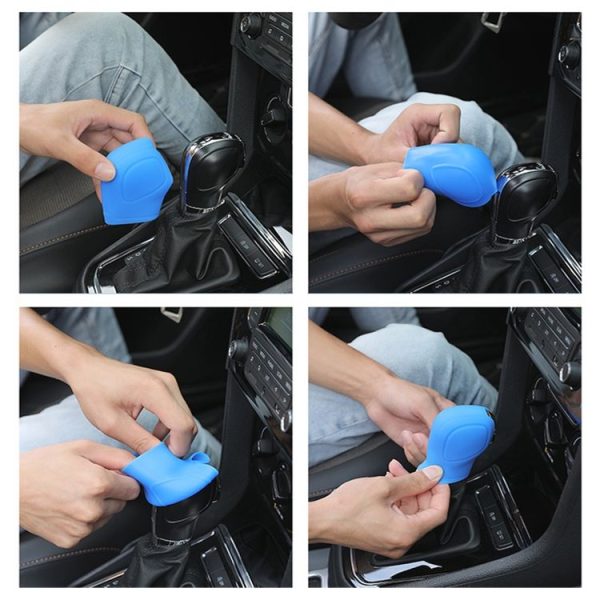 Ford Car Silicone Dustproof Shift Knob Gear Protective Cover (Beige) - Image 7