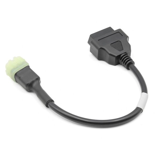 Kawasaki 6 Pin to OBDII Female Motorcycle Connector Cable - Image 3