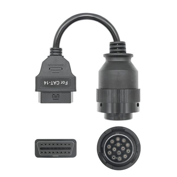Cat ET3 14 Pin to 16 Pin OBD2 Adapter Cable
