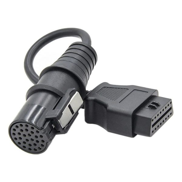 Iveco 30 Pin Male to OBDII 16 Pin Female Truck Adapter Cable