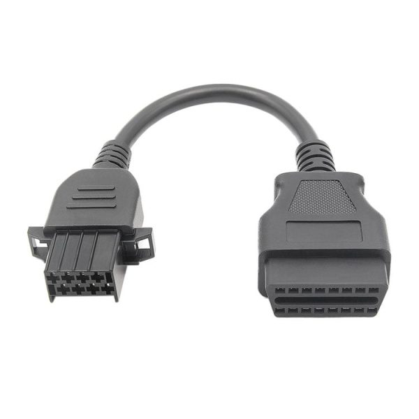 Volvo 8 Pin Female to OBDII Female Truck Adapter Cable - Image 3
