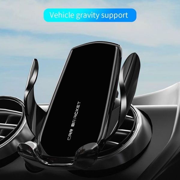 M6 Car Gravity Bracket Air Outlet Phone Navigation Holder (Red) - Image 7