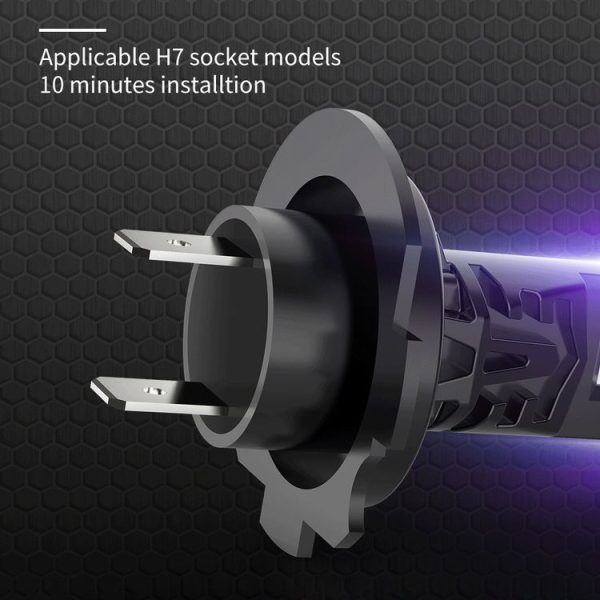 1 Pair H7 Car LED Headlights LED Fog Light - Image 5
