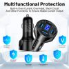 WGS-G36 3.1A 4 in 1 Digital Display Car Charger with Voltmeter (White) - Image 3