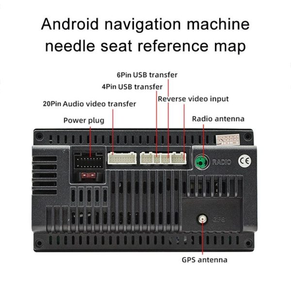 Palminfo Android Navigation 20-pin Audio Microphone Cable RCA Bass Amplifier Cable - Image 7