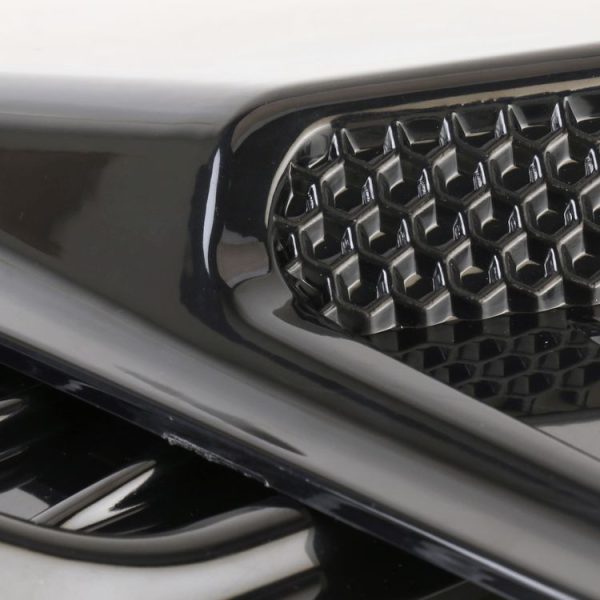 HD-713 1 Pair Car Hood Decorative Stickers Fender Air Vents Sticker (Black) - Image 4