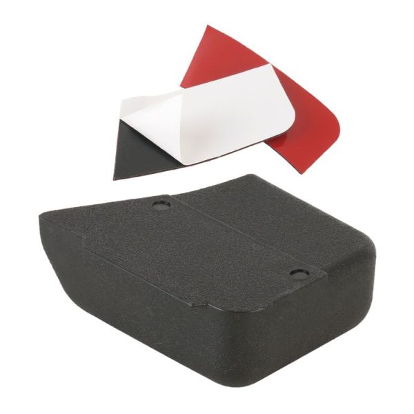 KMS-933 1 Pair Car Multifunctional Adhesive Storage Box Glasses Cellphone Storage Box (Black) - Image 4
